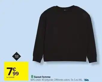 Tex - sweat femme