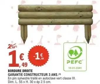 Bordure droite