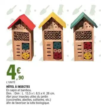 Hôtel à insectes