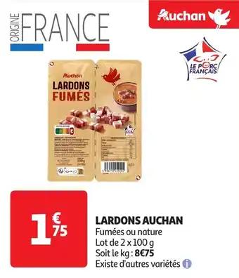 Lardons auchan 100 g 