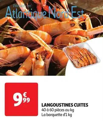 Langoustines cuites 1 kg 