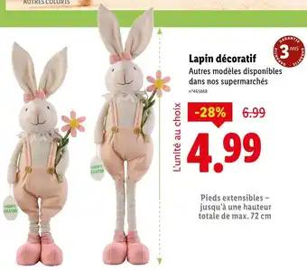 Lapin décoratif