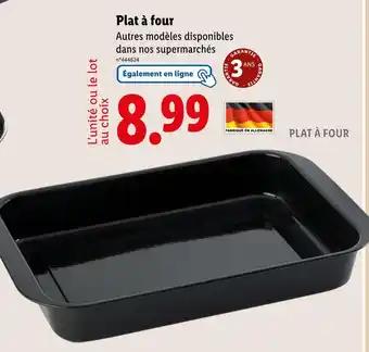 Plat à four