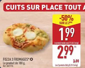 Fozza 3 fromages 360 g 