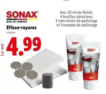 SONAX Efface-rayures
