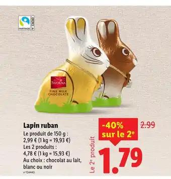 FAVORINA Lapin ruban