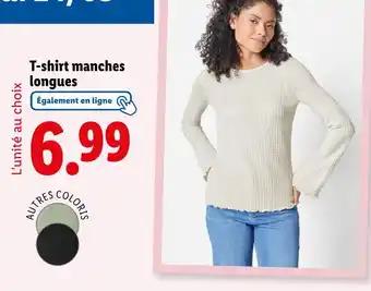 T-shirt manches longues