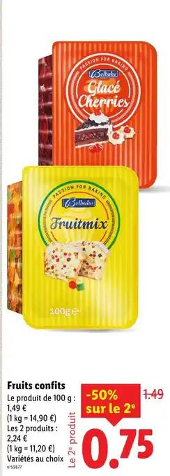 Belbake Fruits confits