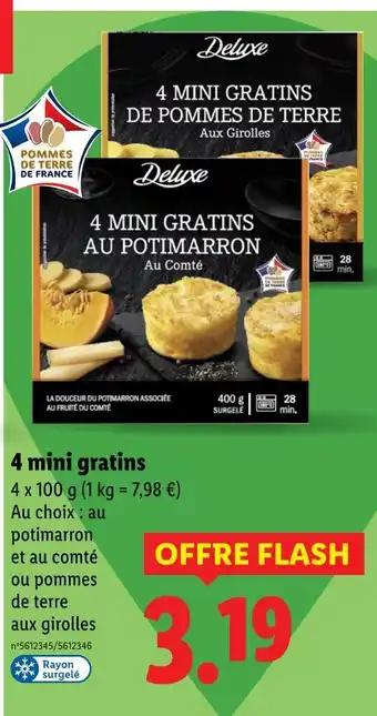 DELUXE 4 mini gratins