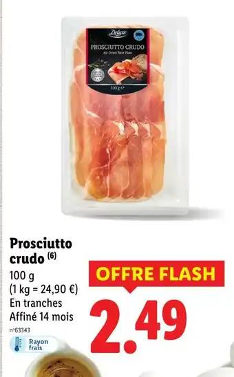 DELUXE Prosciutto crudo