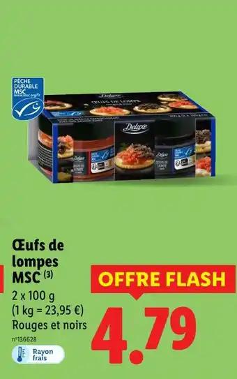 DELUXE Œufs de lompes msc