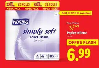 FLORALYS Papier toilette