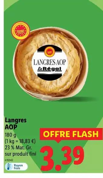 Le Régal Langres AOP