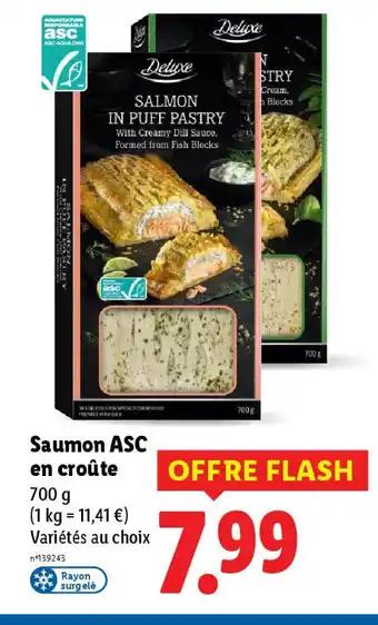 Saumon ASC en croûte 700 g