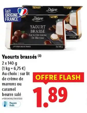 Yaourt brassé 2 x 140 g