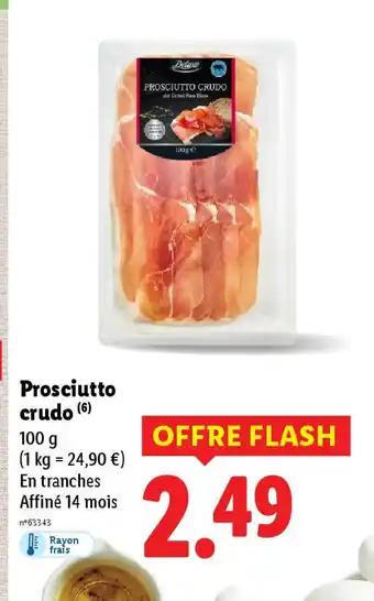 Prosciutto crudo 100 g 