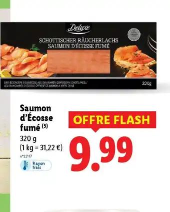 Saumon d'Écosse fumé