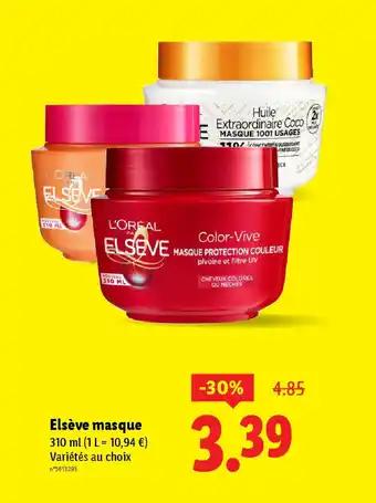 ELSEVE masque