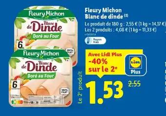 FLEURY MICHON de dinde