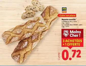 Baguette croustille