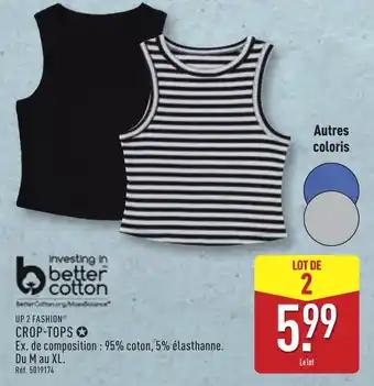 UP 2 FASHION Crop-tops