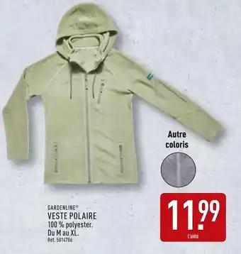 GARDENLINE Veste Polaire