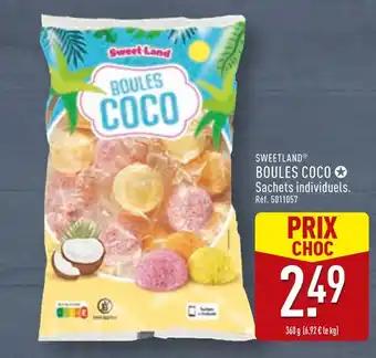 SWEETLAND Boules coco