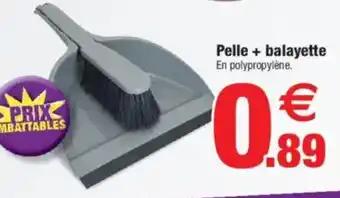 Pelle + balayette