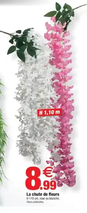 La chute de fleurs