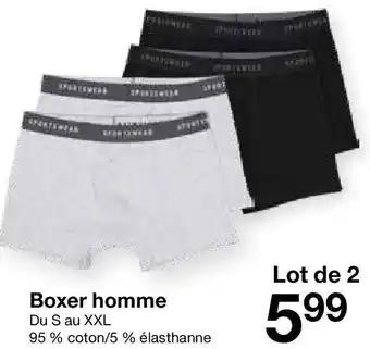 Boxer homme