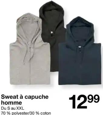 Sweat à capuche homme