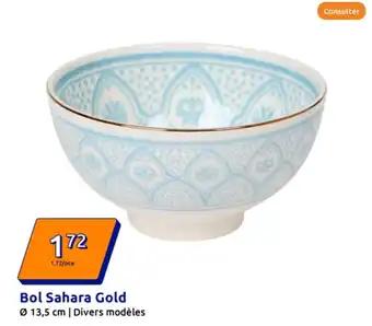 Bol Sahara Gold Ø13.5 cm