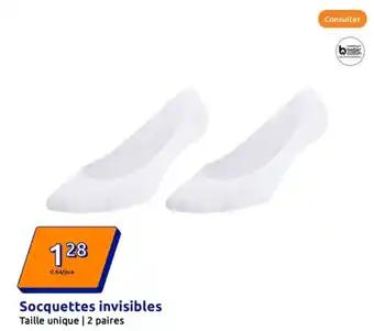 Socquettes invisibles
