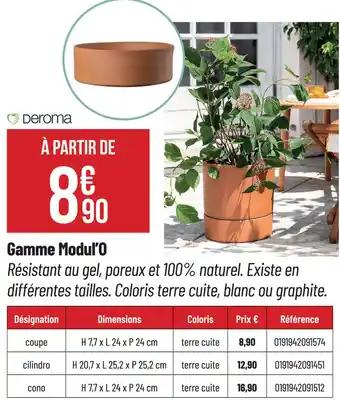 Gamme Modul'O