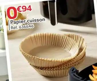 Papier cuisson