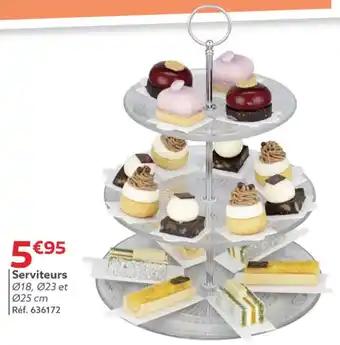 Serviteurs Ø18 / 12 / 25 cm