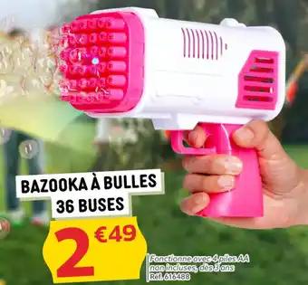 Bazooka à bulles 36 buses