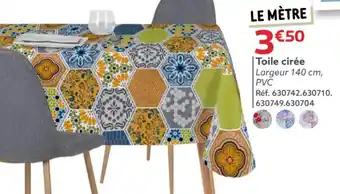 Toile cirée 140 cm