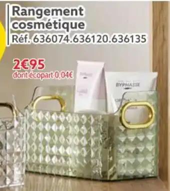 Rangement cosmétique