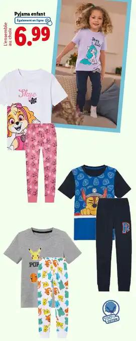 Pyjama enfant