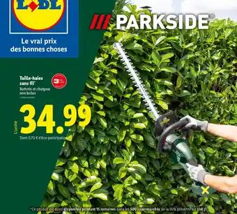 Taille-haies sans fil