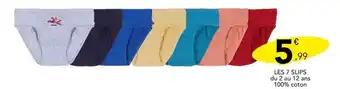 Les 7 slips