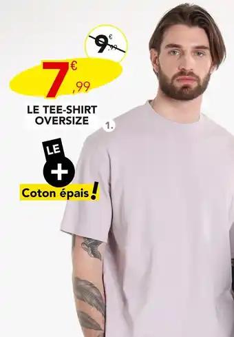 Le tee-shirt oversize