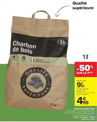 Charbon de bois 5 kg