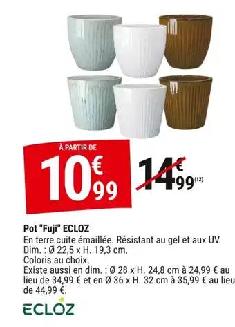 ECLOZ Pot Fuji