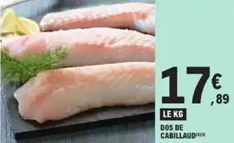 dos de cabillaud 1 kg 