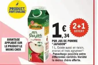 Pur jus de pomme 1 l