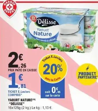 Yaourt nature 2 kg 