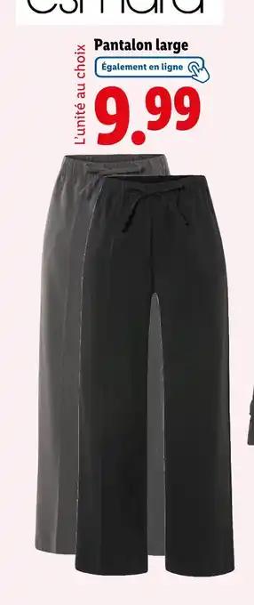 esmara Pantalon large