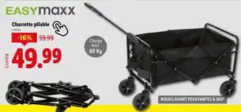 EASYmaxx Charrette pliable